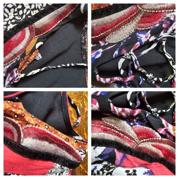 Anthropologie One September Eclectic Dress Stevie Nicks - Picture 11 of 16